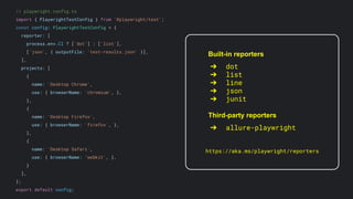Playwright Test automation frameworktest | PDF
