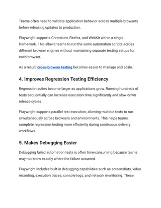 Playwright Test Automation_ A Step by Step Guide (2026) | PDF