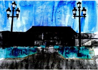 Solar Umbrella Invention - Plaza Espanya, Barcelona