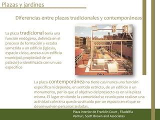 Plazas Y Jardines
