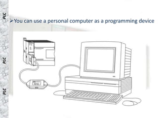 PLC


      You can use a personal computer as a programming device
PLC
PLC
 