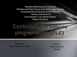 Profesora:          Alumno:
Gioconda Echenique   Jose Alejandro
                        Aguilar
 