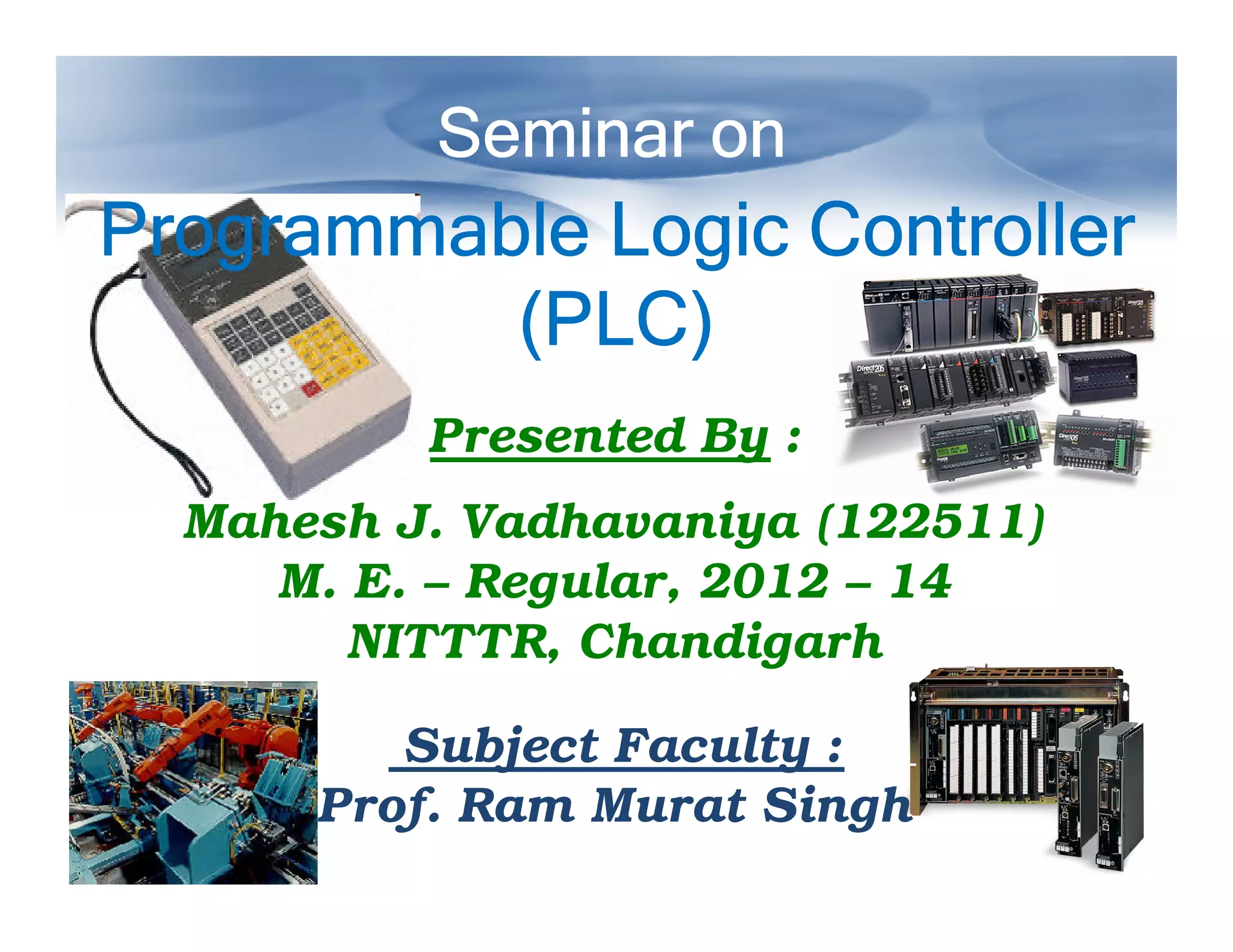 PLC - Programmable Logic Controller | PDF