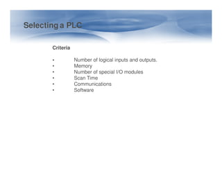 PLC - Programmable Logic Controller | PDF