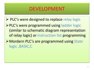Programmable Logic Controller | PPTX