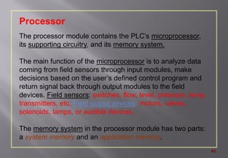 Programmable logic controller (PLC) in Instrumentation and control | PDF