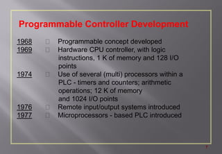 Programmable logic controller (PLC) in Instrumentation and control | PDF
