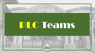 Professional Learning Community powerpoint | PPTX