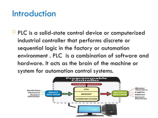 Plc programming and scada for electrical engineering | PPT