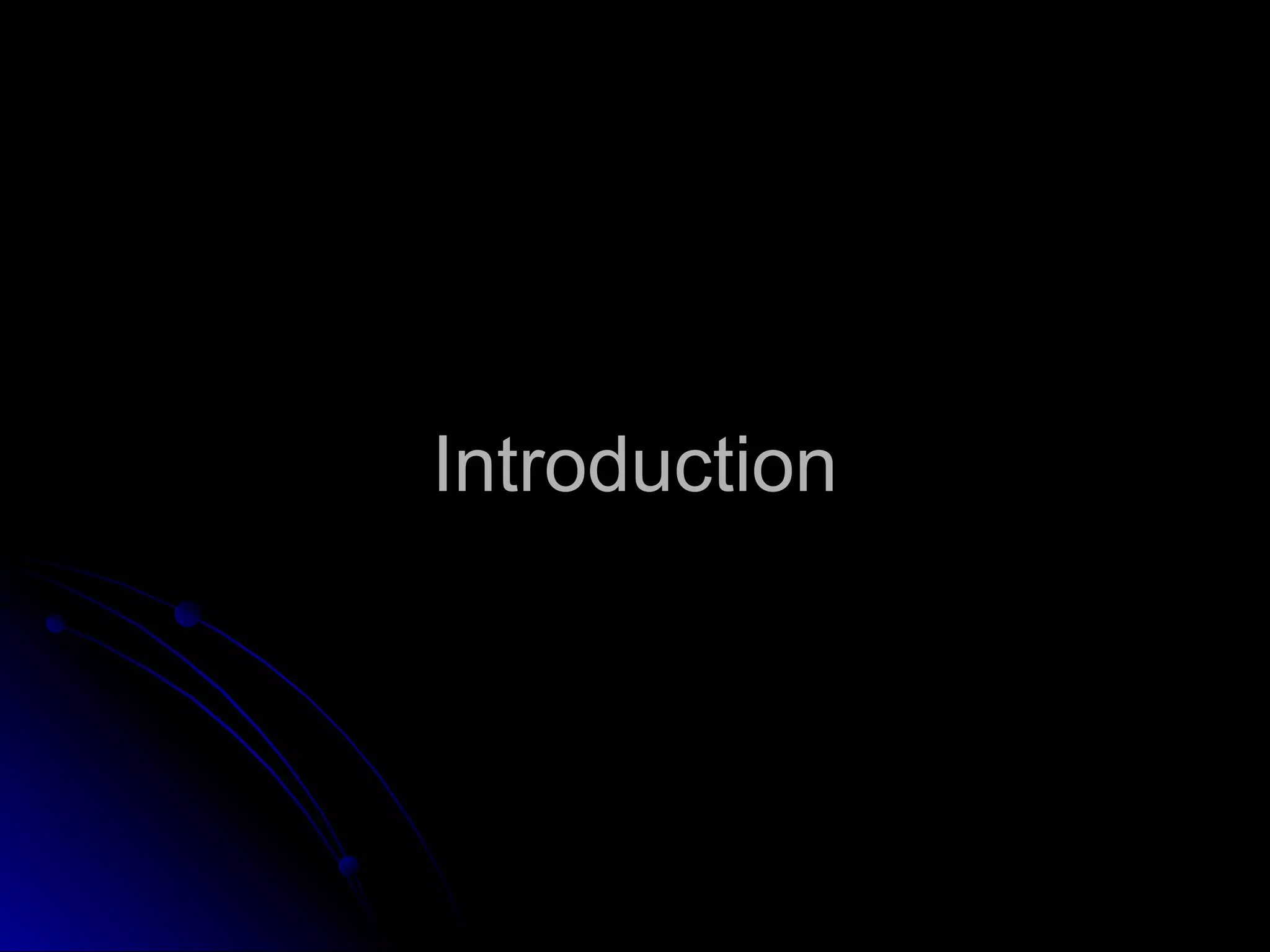 Introduction 