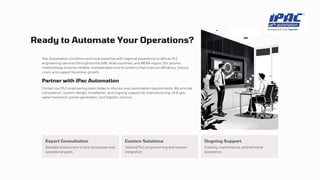 Comprehensive PLC Engineering Services for Industrial Automation in ...
