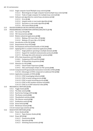 PlC and automation 2015 table of contents | PDF