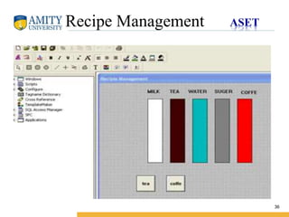 Recipe Process Scada Plc and scada project ppt | PPTX