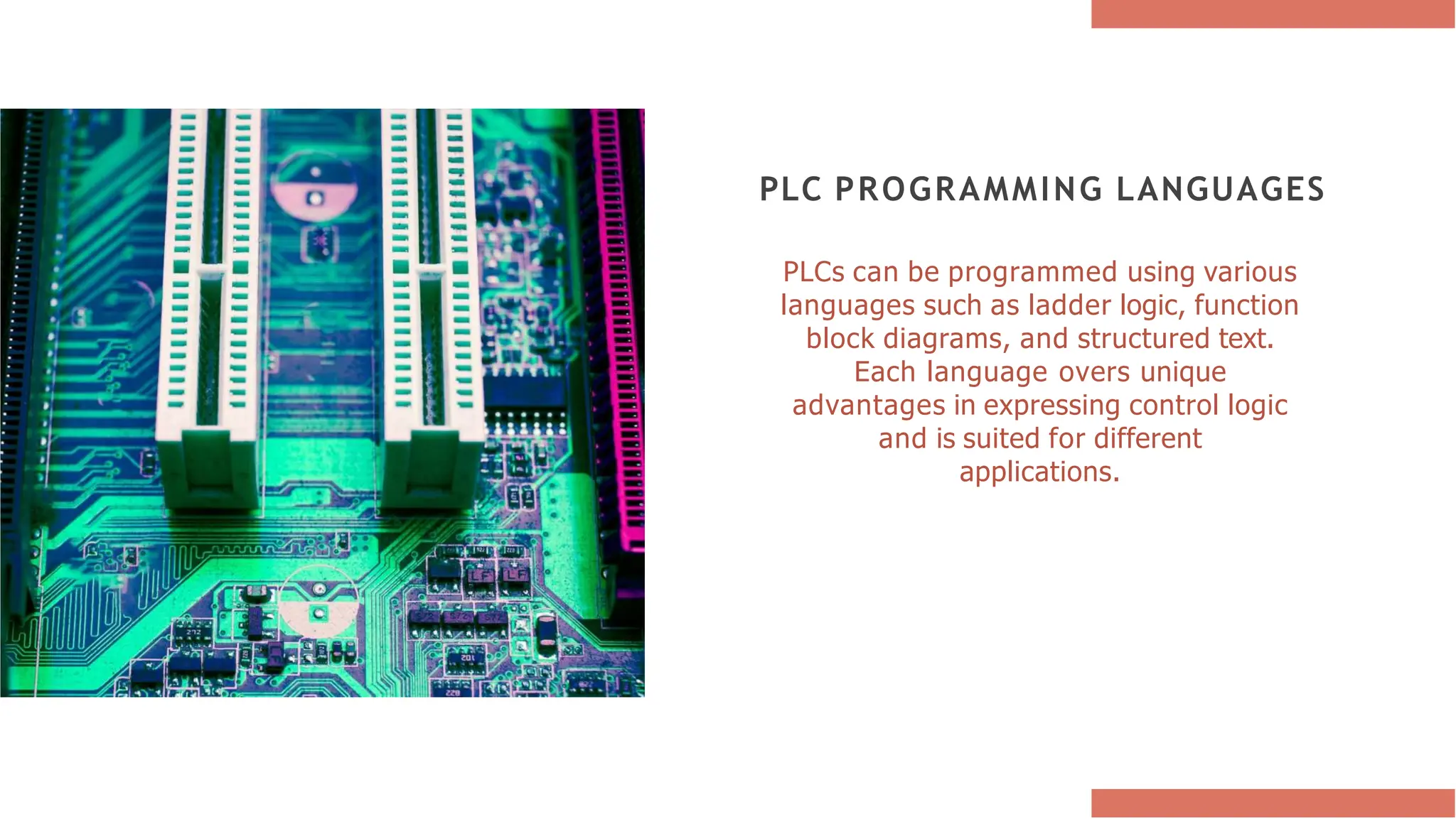 PLC- PROGRAMMABLE LOGIC CONTROLLER-PLC LOGIC | PPT