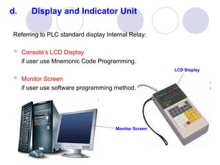 PLC architecture in programmable logic controller.ppt