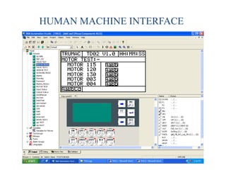 HUMAN MACHINE INTERFACE
 
