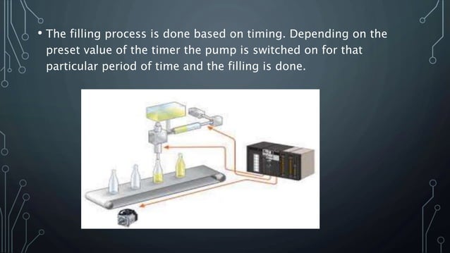 Plc based automatic bottle filling system | PPTX