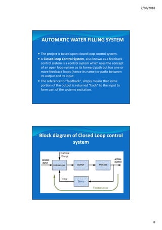 Plc based automatic water filling system | PDF
