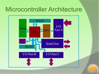 Microcontroller Architecture
 
