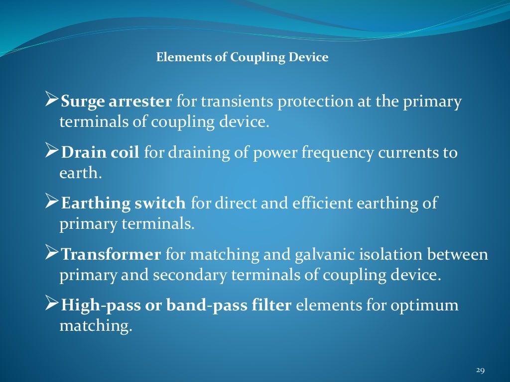 Power Line Carrier Communication