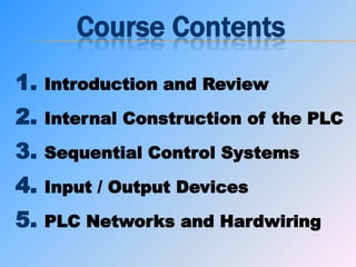 Plc Introduction.pdf Plc course presentation | PDF
