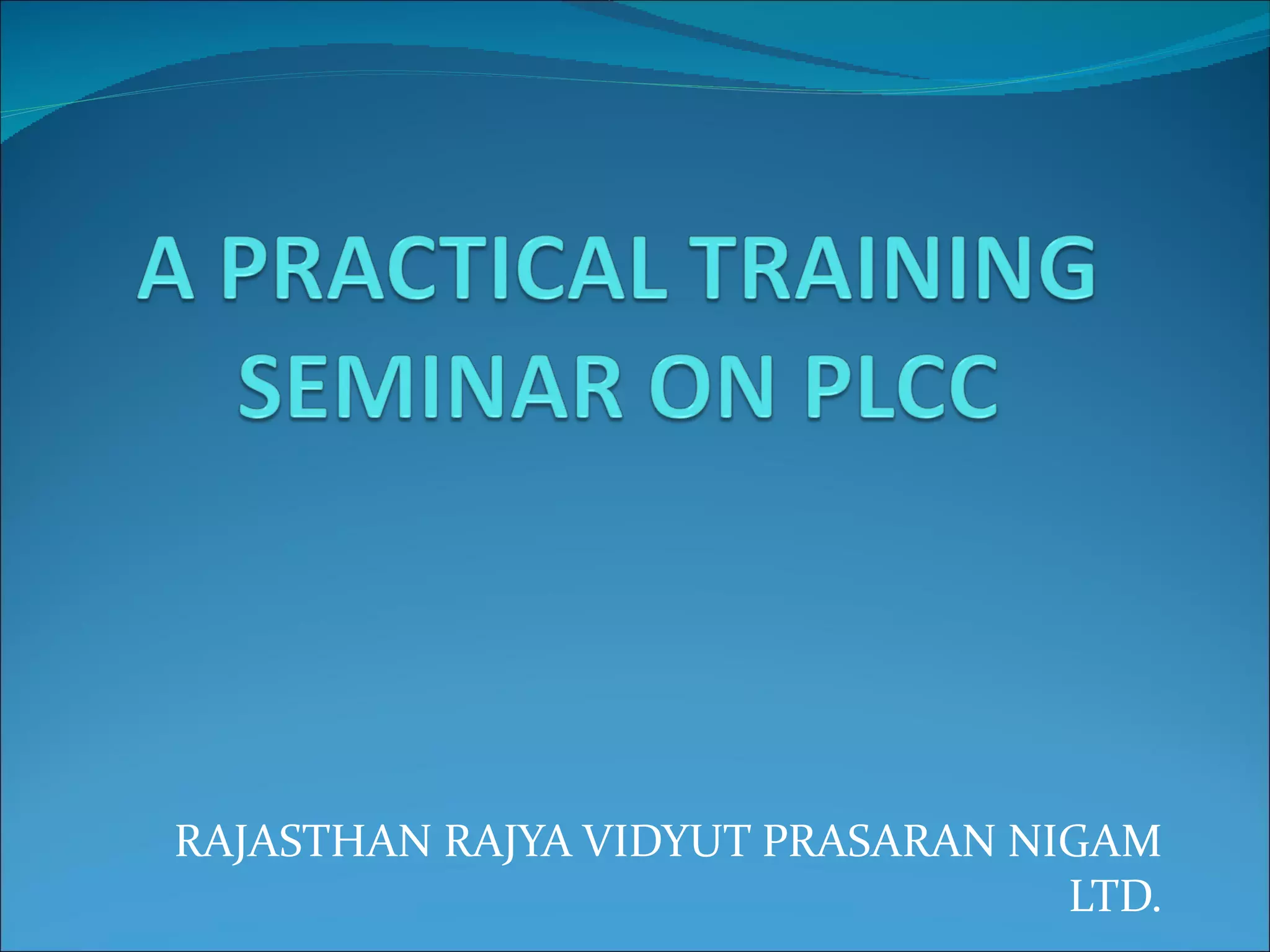 RAJASTHAN RAJYA VIDYUT PRASARAN NIGAM LTD. 