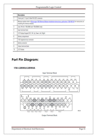 Plc documentation final | PDF
