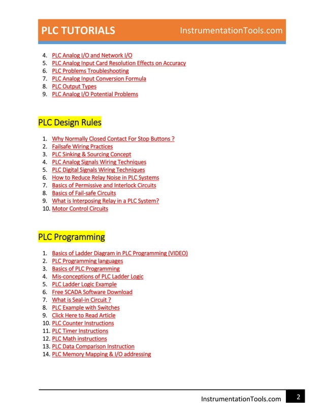 PLC Guide | PDF