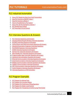 PLC Guide | PDF