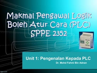 PLC Lecture Note 1 Electronics Subjects.pdf