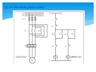 Q: run the three phase motor
 