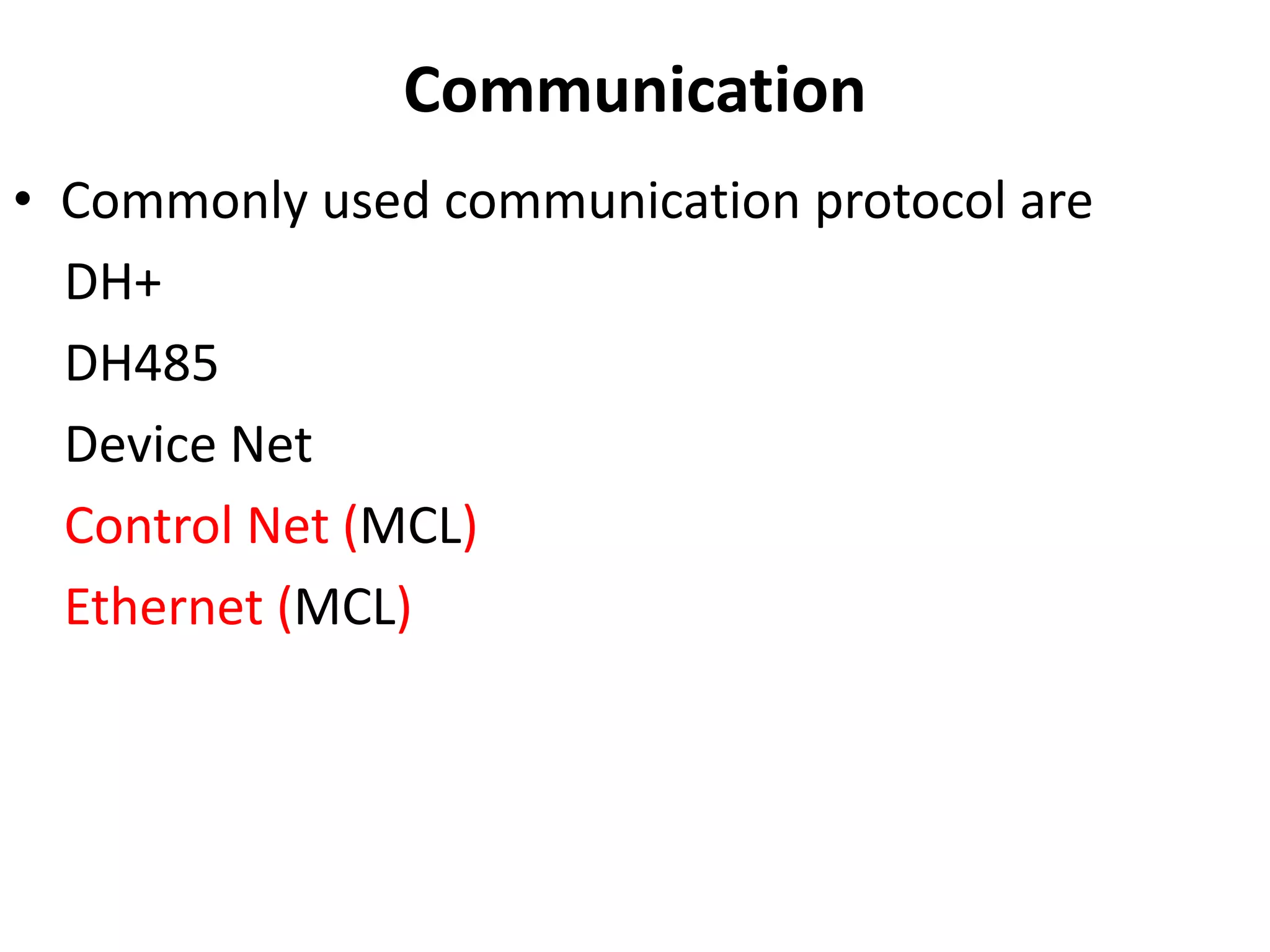 PLC power point presentation | PPTX