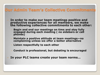 Goals
•   * Stretch Goal – goal so
    ambitious that it can not be
    achieved unless practices change
    significantly

•   *Attainable Goals-(Smart) can
    be achieved in the short term
 