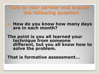 Administrators commitment to
               you
•   We will set clear work expectations
    to help guide you
•   We will support your efforts
•   We will attend various meetings
    each week
•   We will listen to your concerns
•   We will get you what you need to
    do your work as soon as we can
•   We will have patience with the
    process
•   We will recognize success
 