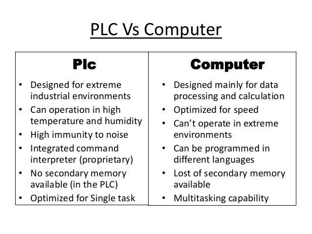 PLC presentation