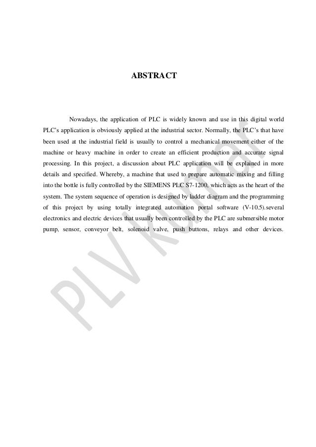 Ladder Diagram Bottle Filling System Image collections 
