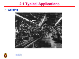 2.1 Typical Applications Welding 