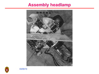 Assembly headlamp 