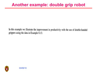 Another example: double grip robot 