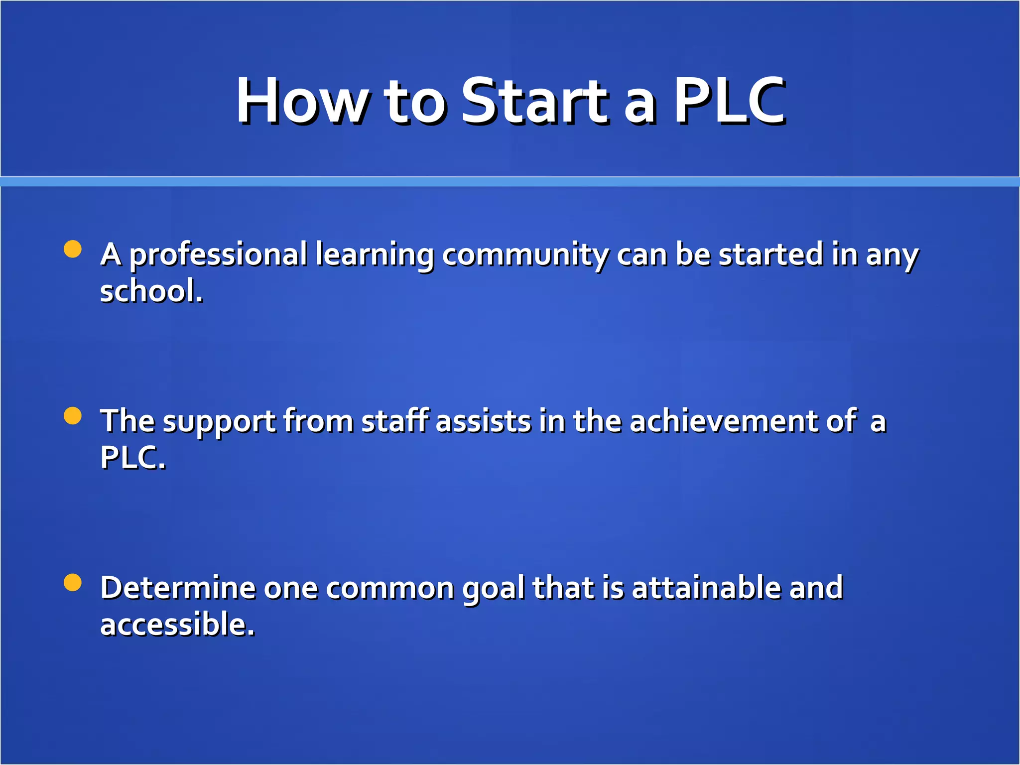 PLCs By: Emily Lehmann | PPT
