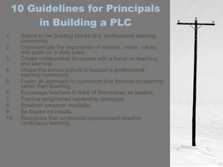 Pl Cs And Principals