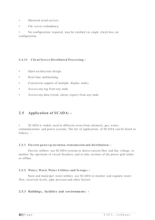 Plc & scada Training Report | DOCX