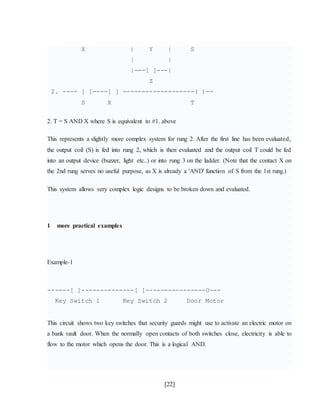 Scada Logic Rung Plc & Scada report 3 | DOCX