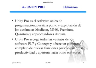 Unity Pro Plc plc scheneider.pdf para aprender a proramar | PDF