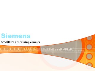 Siemens S7-200 PLC training courses 