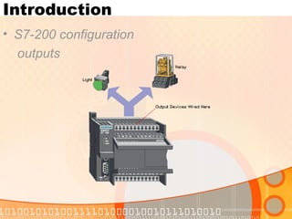 Introduction S7-200 configuration outputs 