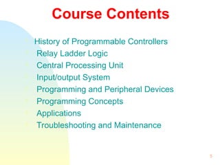 PLC SPECIAL NOTES FOR ELECTRICAL INSTALLATION.ppt