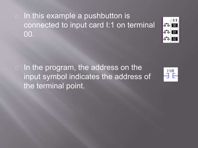 Basic PLC Symbols and Addresses in LogixPro | PPTX | Computer ...