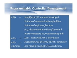 Comprehensive Guide to PLC and SCADA Programming and Architecture | PPTX