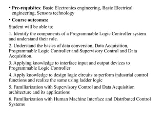 Comprehensive Guide to PLC and SCADA Programming and Architecture | PPTX